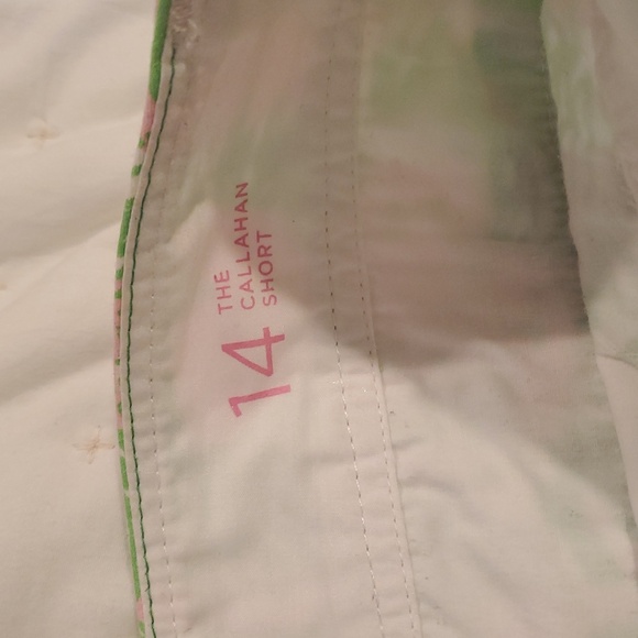 Lilly Pulitzer • Callahan Sunnyside Lion Print Shorts - 14 - Picture 4 of 7